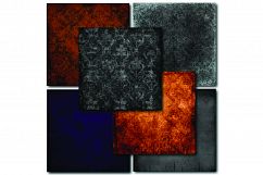 Halloween Backgrounds Digital Paper - Spooky Grunge Product Image 2