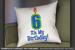 6th Birthday Svg - Its My Birthday SVG Birthday Shirt - 1033 Product Image 3