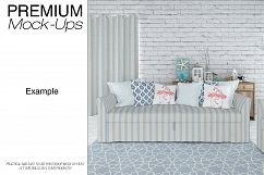 Sofa &amp; Pillows - Coastal Style Mockup Product Image 22