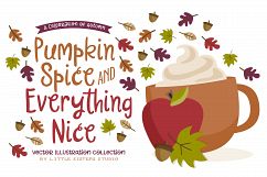 Pumpkin Spice - Autumn Illustrations Product Image 1