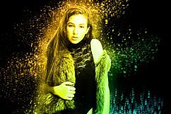 Dot Splash Photoshop Action Product Image 2