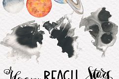 Space Toolkit Watercolor Planets Product Image 2