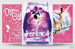 Dance Ballet Flyer Bundle Product Image 2