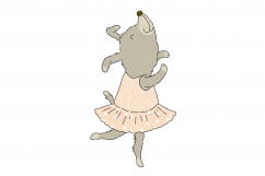 Little Scruffy Dog | 6 cute dog clip art illustrations Product Image 4