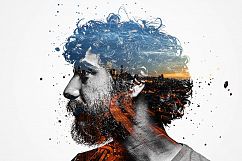 Double Exposure Photoshop Action Product Image 6
