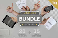 Handheld Mockups Bundle Product Image 1