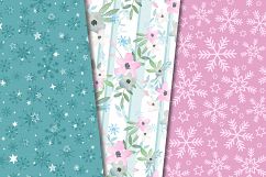 Winter fairy digital patterns Product Image 4