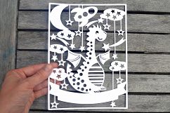 Dragon Paper Cut SVG / DXF / EPS File Product Image 2