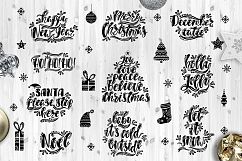 Christmas SVG Bundle. Holiday vector clipart. Product Image 2