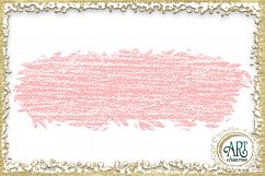 Brush Strokes in Blush Pink - Pink Glitter - Digital Clipart 24 of beautiful PNG files Product Image 10