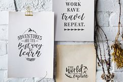 Adventure &amp; Travel Quote SVG Cut File Bundle Product Image 8