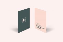Standing Business Card Mockup Product Image 3