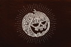 Halloween Pumpkin Engraving Style Product Image 2