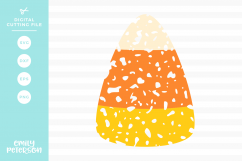 Distressed Candy Corn SVG DXF EPS PNG Product Image 1