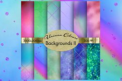 Unicorn Colours Backgrounds II - 12 Image Set Product Image 1