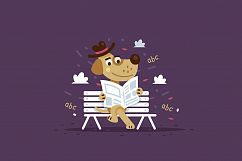 6 Cute Animal Characters Illustrations Product Image 6