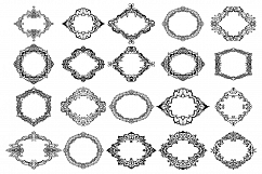 Decorative hand drawn frames. Product Image 3