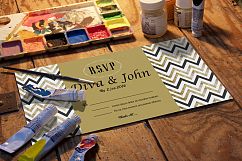 Double Sided Save The Date Card Product Image 2