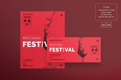 Wine and Cheese Festival Design Templates Bundle Product Image 8