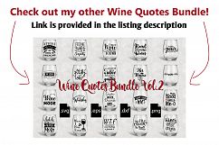 Wine Quotes Bundle SVG, EPS, DXF, PNG Product Image 10