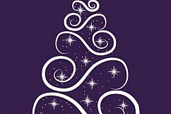Glowing Christmas Trees Clipart Product Image 9