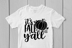 It&#039;s Fall Y&#039;all - Halloween SVG EPS DXF PNG Cutting Files Product Image 2