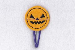 Halloween ITH Orange Set of 4 Embroidery Designs Product Image 2