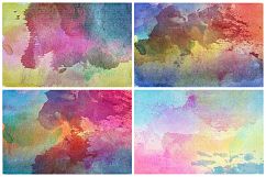 50 Watercolor Backgrounds Product Image 8