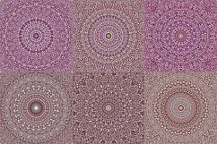 12 Pink Mandala Seamless Patterns - AI, EPS, JPG 5000x5000 Product Image 2