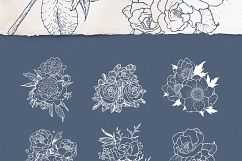Cloudy Watercolor Decorations Set Product Image 3