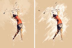 Sports Modern Art Photoshop Action Product Image 15