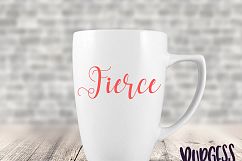 Fierce | SVG DXF EPS PNG Product Image 2