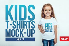 Kids T-Shirt Mock-Up Vol 3 Product Image 1