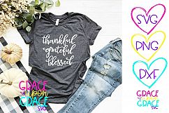 Thankful Grateful Blessed Product Image 1