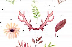 Watercolor Mysterious Autumn Product Image 4