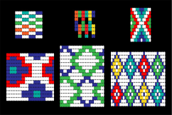Seamless Tribal Bead Patterns Product Image 3