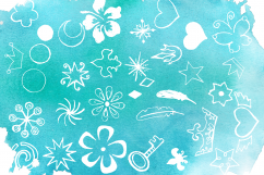Magic Winter Watercolor Pack Product Image 9