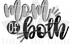 Mom of Both SVG Product Image 2