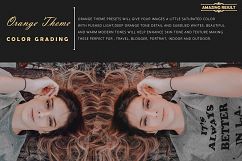 Orange Theme Color Grading Premium Lightroom Presets Product Image 4