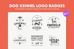 Dog Kennel Logo Badges Vol.3 Product Image 1