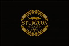 Sturgeon Vintage Logo Pack Product Image 5