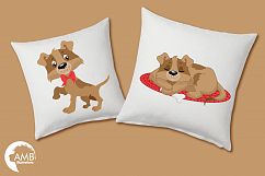 Day in a dog&#039;s life clipart, graphics, illustrations AMB-594 Product Image 2