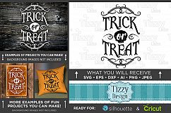 Halloween Svg files - Trick or Treat Svg File - 4036 Product Image 1
