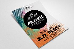 Jazz Music Party Flyer Product Image 2