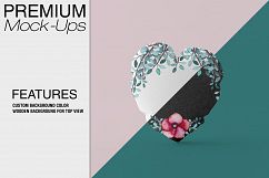 Heart Pillow Mockup Product Image 13