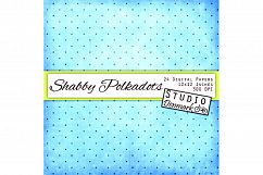 Shabby Polkadots Digital paper - 12 Pastel Colors Product Image 2