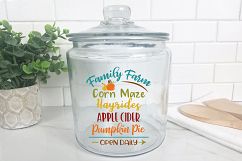 Family Farm SVG - Fall SVG Cut File - DXF EPS PNG JPG PDF AI Product Image 8