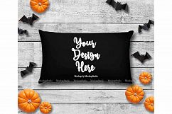 Throw Pillow Mockup Bundle 6 Images, Pillow Flat Lay Display Product Image 2