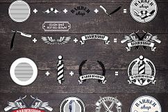 Vintage Labels Barber Shop Product Image 2