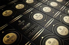 Gold And Black Corporate Identity Product Image 2
